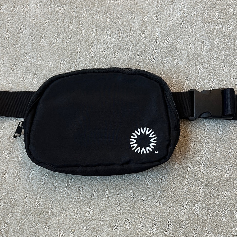 Black Nylon Belt Bag - NWOT!